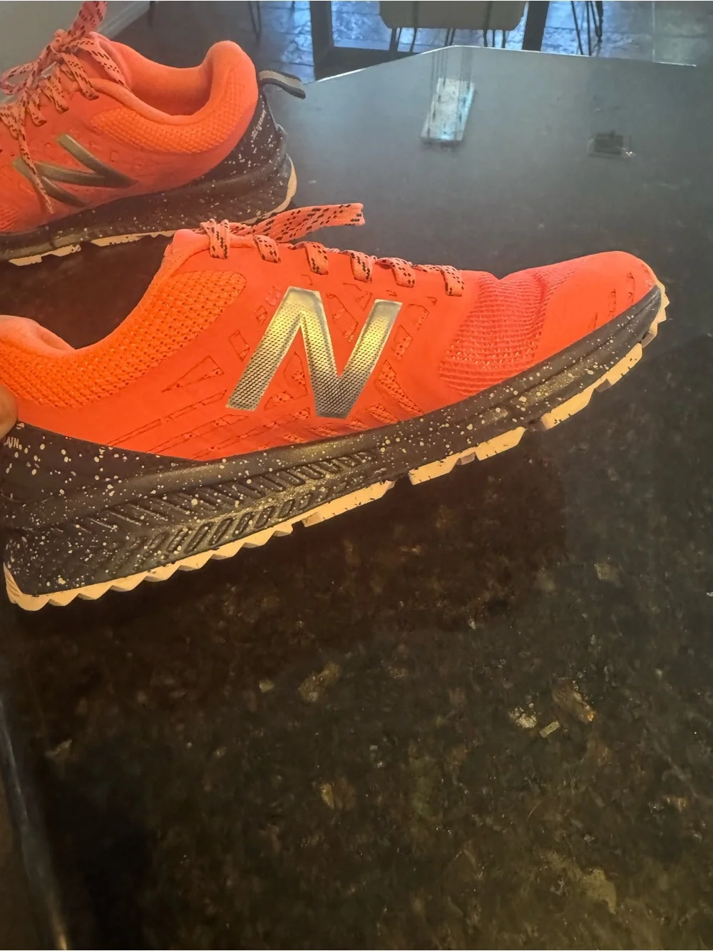 New Balance Orange Trail Running Shoes Women’s size 5.5  Running shoes